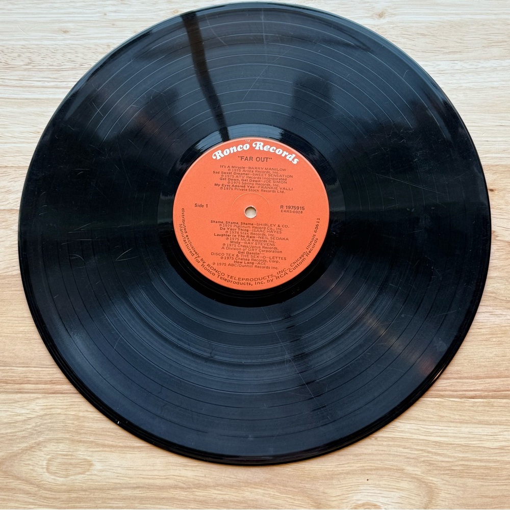 Ronco Records 'Far Out' Vinyl Record
